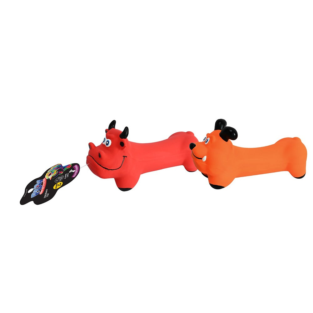 UBL Assorted Latex Squeaky Dog Toy | 18cm