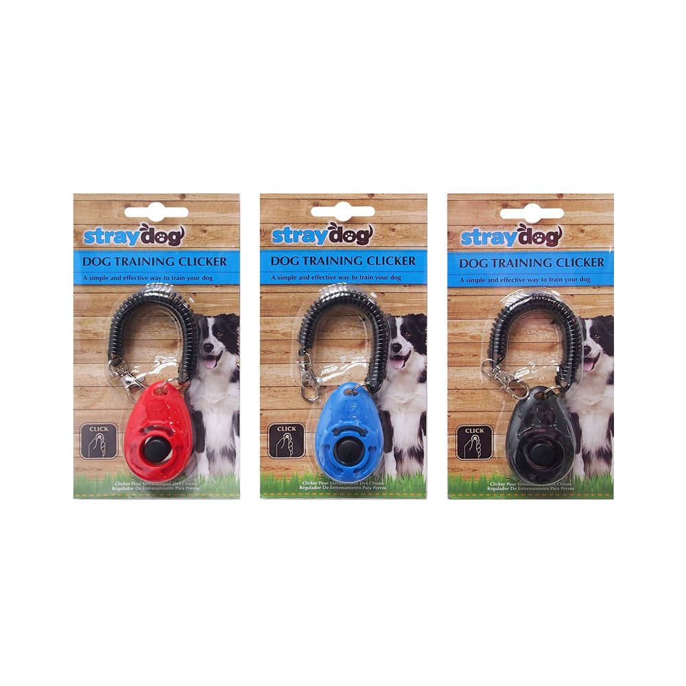 UBL Pet Dog Training Clicker | 3 Assorted