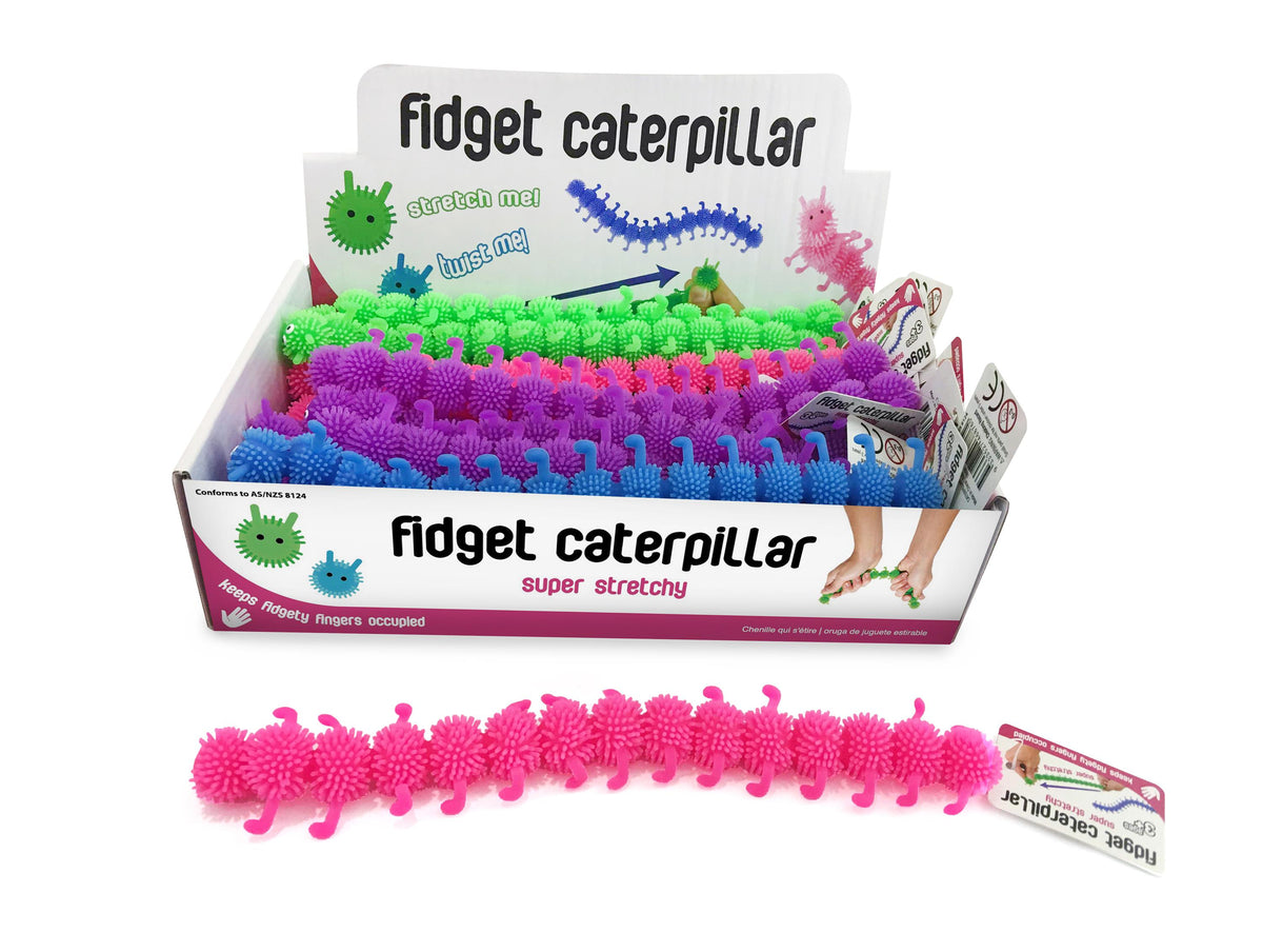 UBL Fidget Caterpillar | 4 Assorted Colours