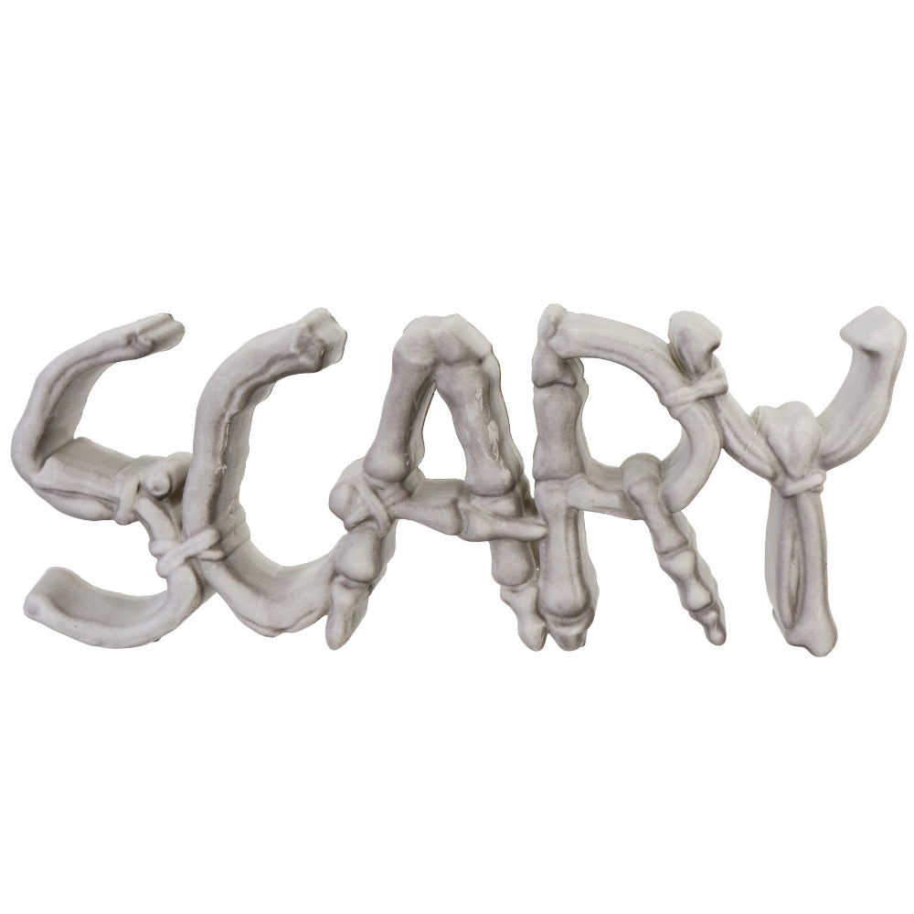 Halloween Skeleton Table Sign | Assorted Designs, 30 x 3 x 11.5cm