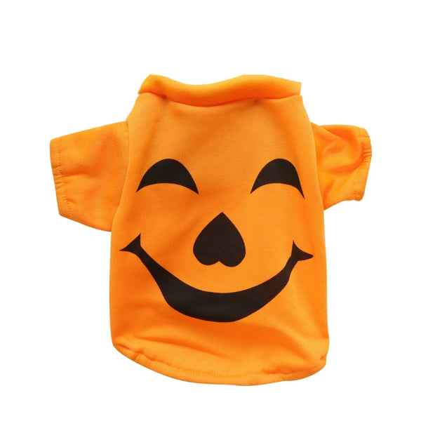 Halloween Smiley Pumpkin Pet Jacket | 33 x 31cm