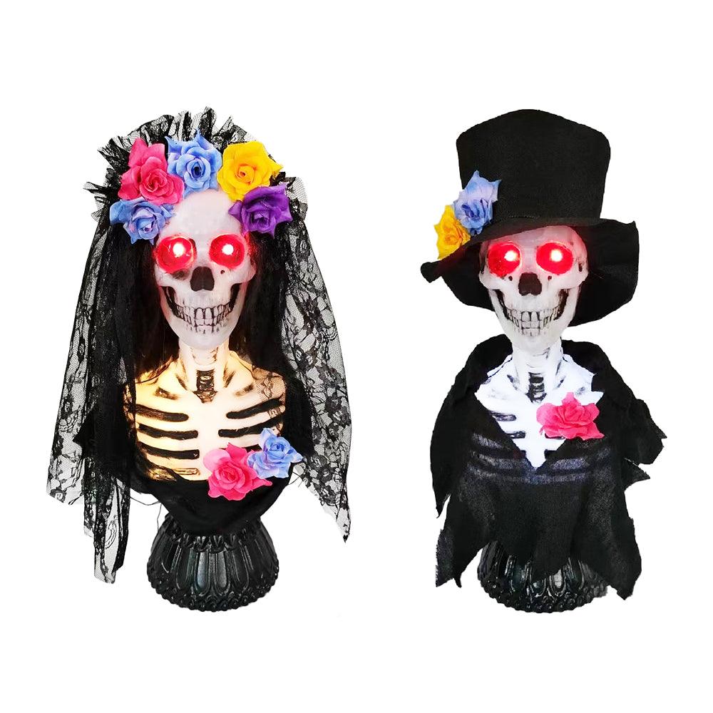 Led Table Top Skeleton 35cm | Battery Operated | Assorted Models