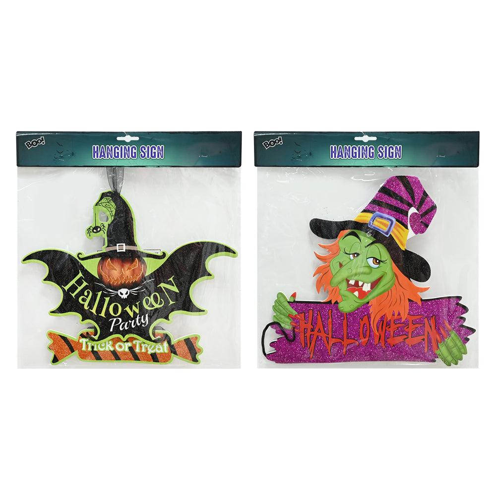 Halloween Hanging Sign 31.5cm | Assorted Models