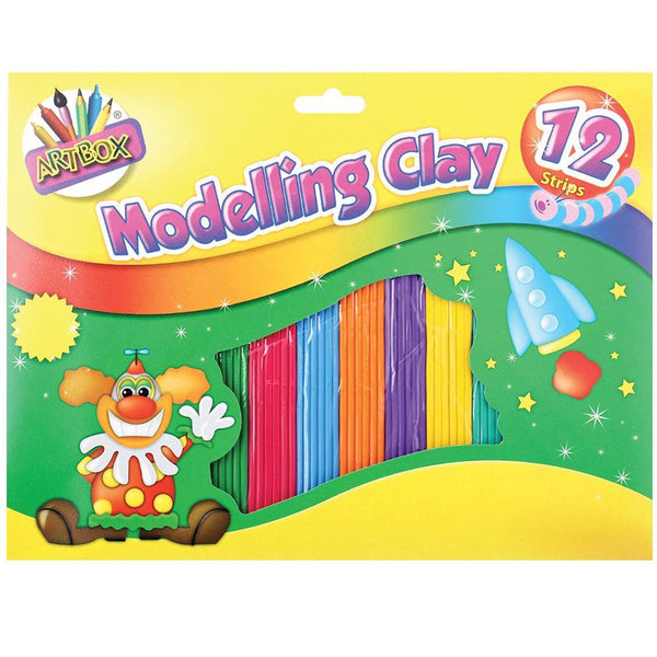 Artbox Large Playclay | 12 Pieces | Non-Toxic Play Dough - Choice Stores