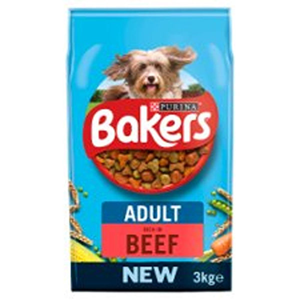 Bakers Adult Beef & Veg Dry Dog Food | 3kg - Choice Stores