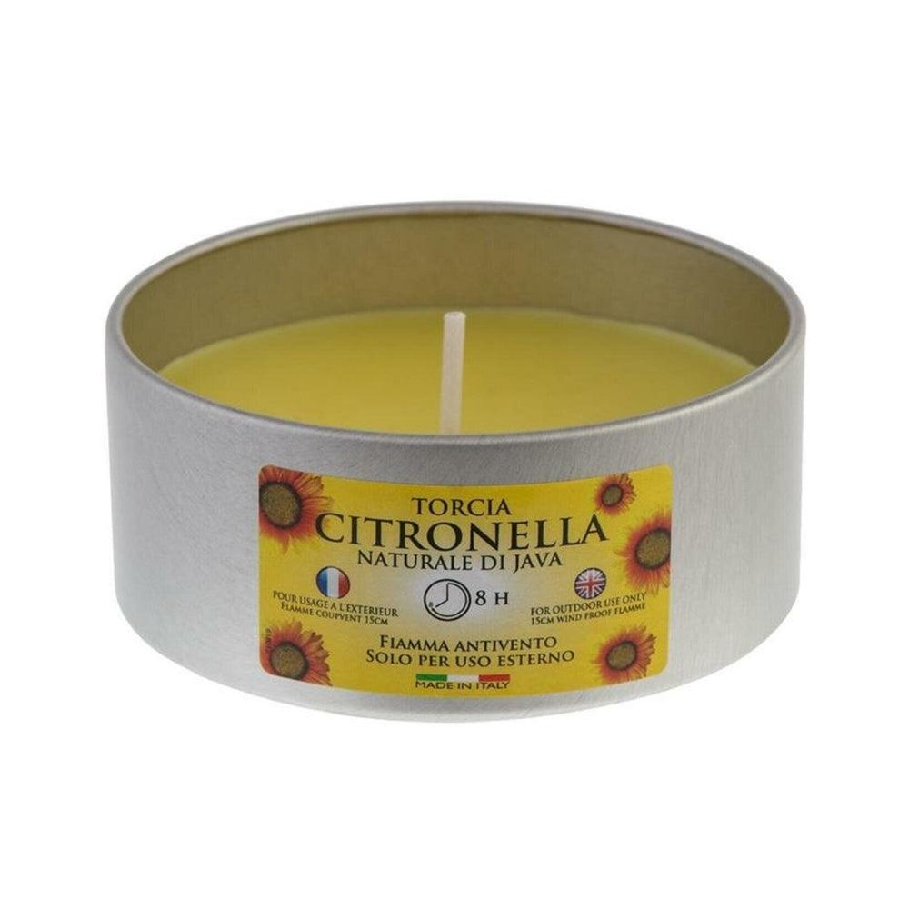 Baltus Citronella Candle Large Tin 8 Hour Burn Time - Choice Stores