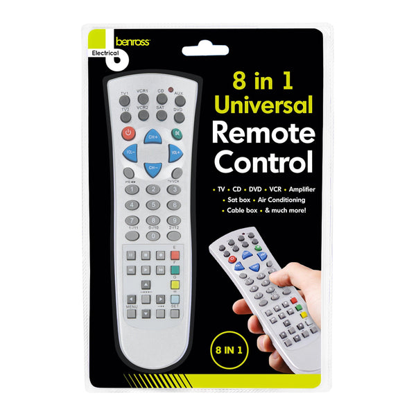 Benross | 8-In-1 Universal Remote Control - Choice Stores