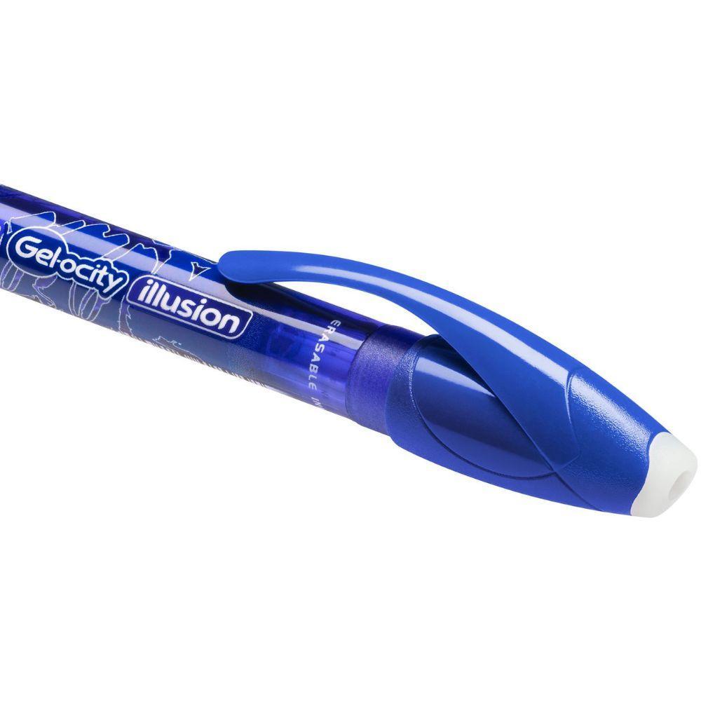 BIC Gelocity Illusion Erasable Pen | Blue - Choice Stores