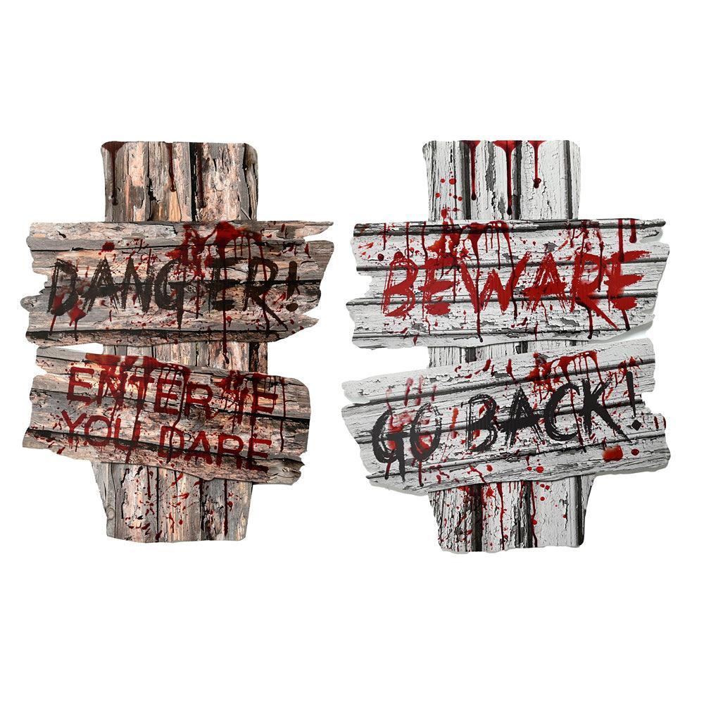 Boo! Danger Bloody Yard Sign | 36.5cm - Choice Stores