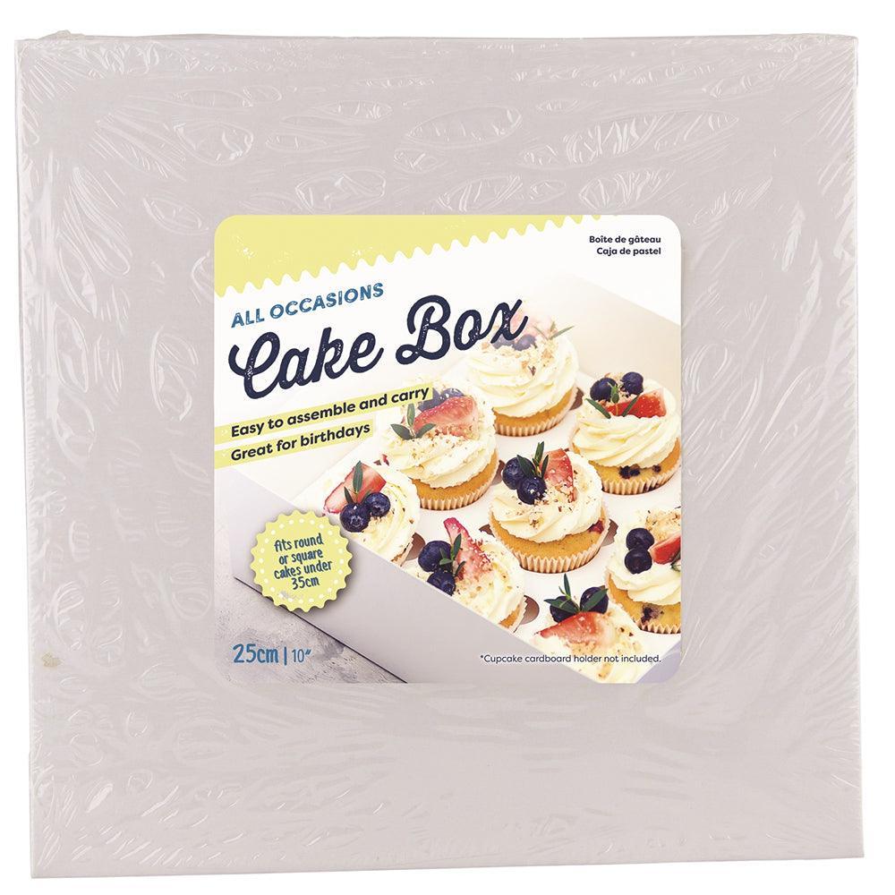 Cake Box White Cardboard all Occassions - Choice Stores