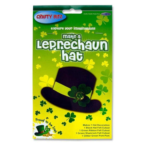 Crafty Bitz Make Your Own Leprechaun Hat |Includes Accessories - Choice Stores