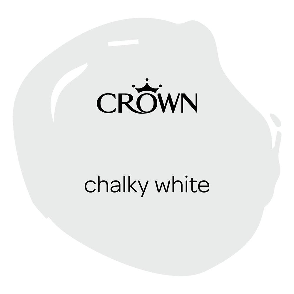 Crown Easyclean Matt Emulsion Paint | Chalky White - Choice Stores