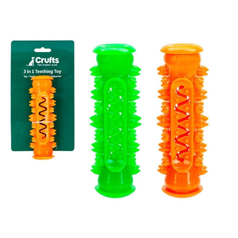 Crufts 3 in 1 Teething Toy - Choice Stores