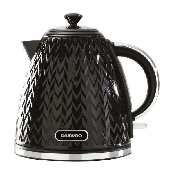 Daewoo Argyle Black Jug Kettle | 1.7L - Choice Stores