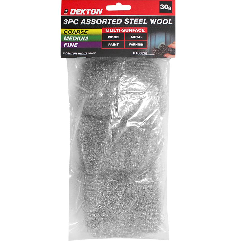 Dekton 30G Steel Wool | Pack of 3 - Choice Stores