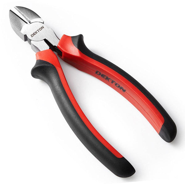 Dekton 8in Diagonal Pliers | Slip Guard | Heat Treated Steel - Choice Stores