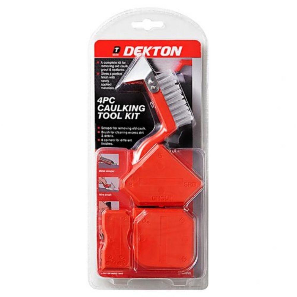 Dekton Caulking Tool Kit | 4 Piece - Choice Stores