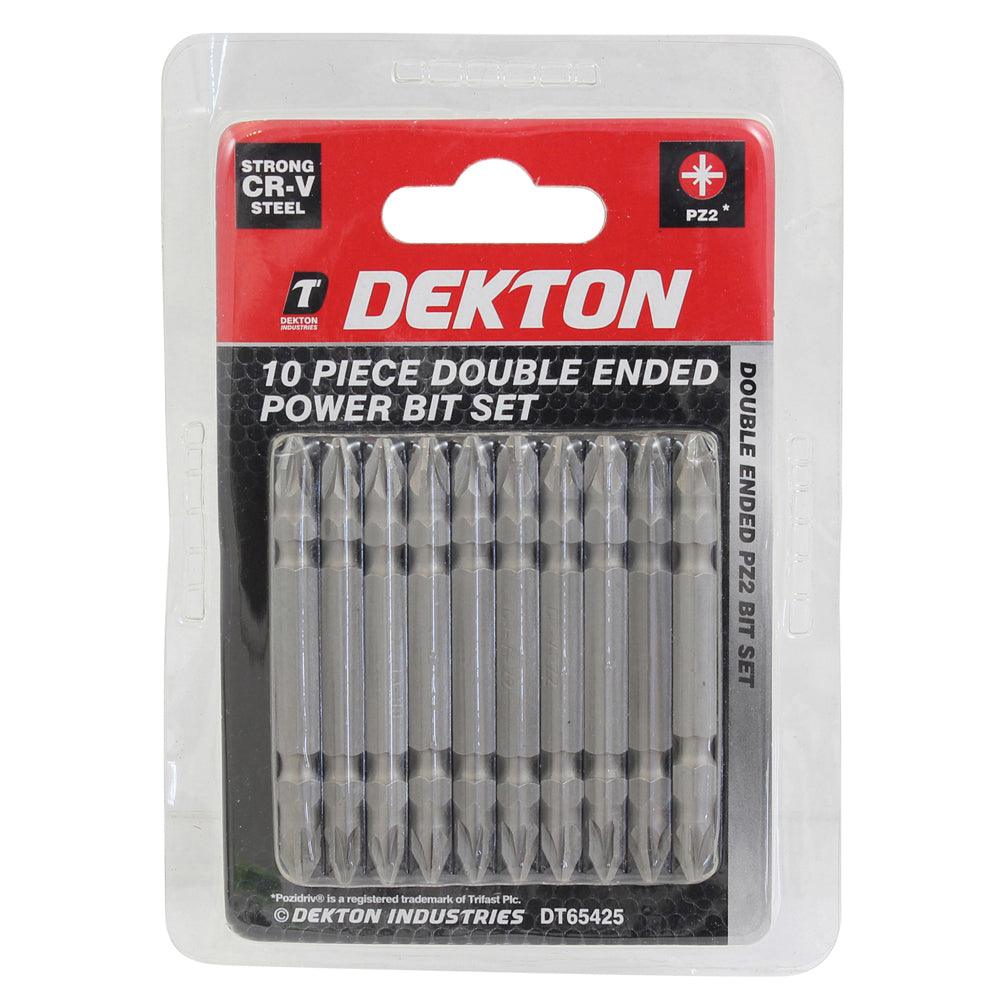 Dekton Double Ended Power Bit Set | 10 Piece Set - Choice Stores