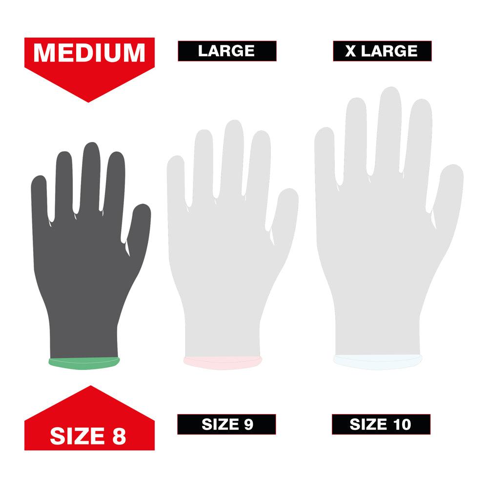 Dekton Heavy Duty Latex Coated Working Gloves|Size 8/M - Choice Stores