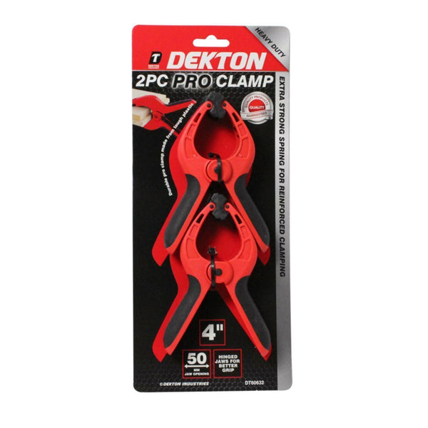 Dekton | 4" Pro Clamp 2 Piece DT60632 - Choice Stores