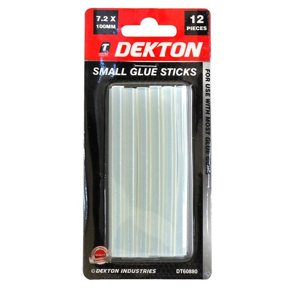 Dekton Small Glue Sticks | 12 Pack 7.2 x 100mm - Choice Stores