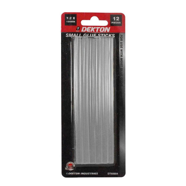 Dekton Small Glue Sticks | 12 Pack | 7.2 x 150mm - Choice Stores