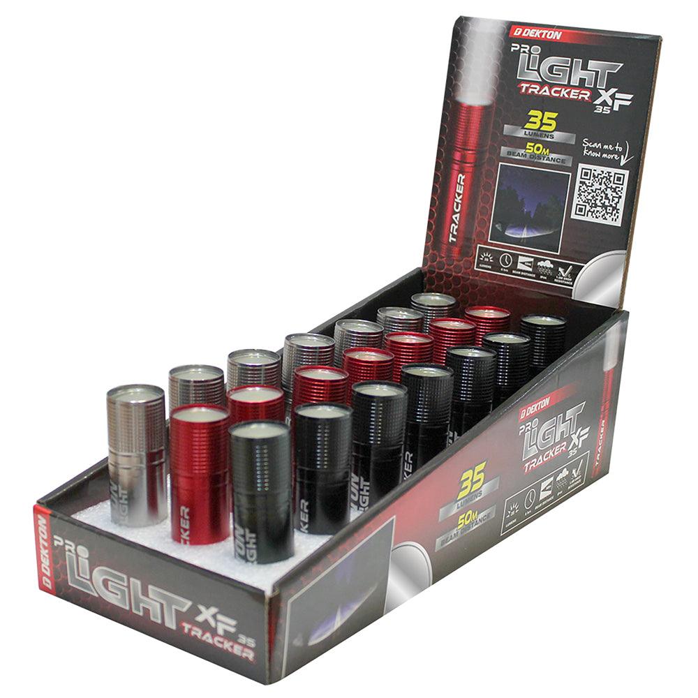 Dekton Xf35 Tracker Flashlight | 35 Lumens | 50 m Distance | Batteries Not Included - Choice Stores