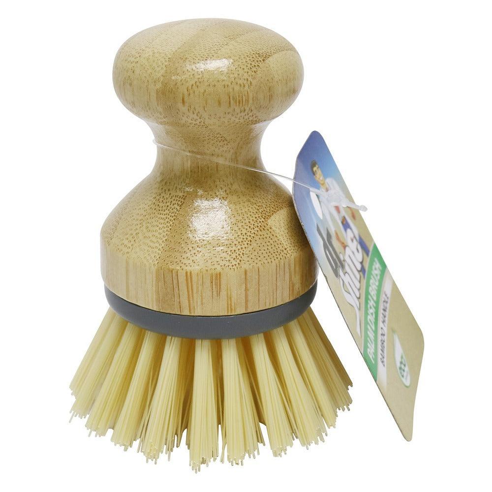 Dr Shine Bamboo Palm Dish Brush 10cm - Choice Stores