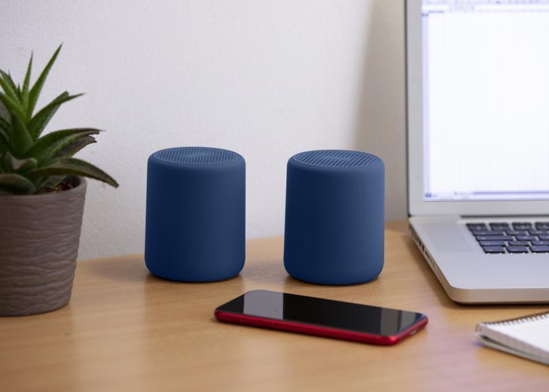 Dynmx3 Twin Pack True Wireless Stereo Speakers Blue | A61050BL - Choice Stores