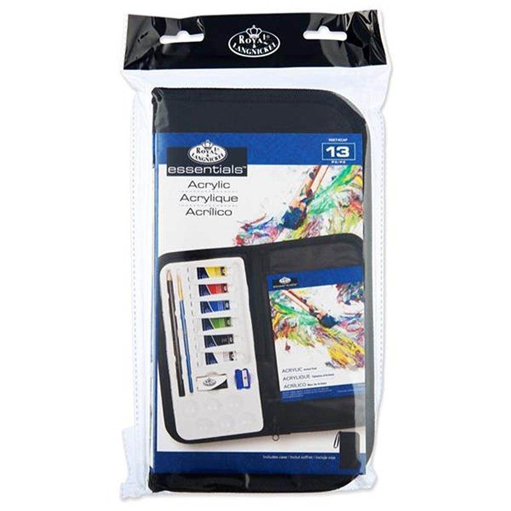 Royal Brush essentialsTM Acrylic Art Set In Metal Case 32 Pkg Multi Royal Brush essentialsTM Acrylic Art Set In Metal Case 32 Pkg Multi
