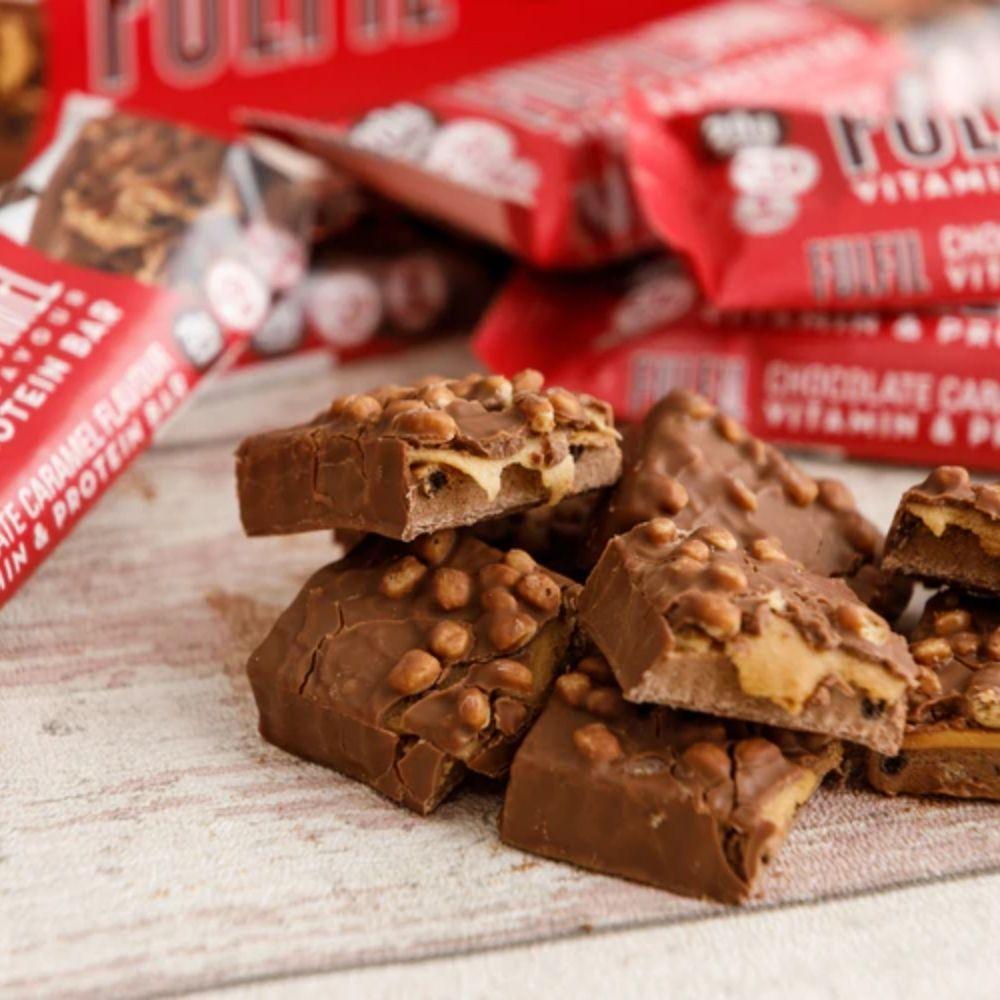 Fulfil Chocolate Caramel Protein Bar | 55g - Choice Stores