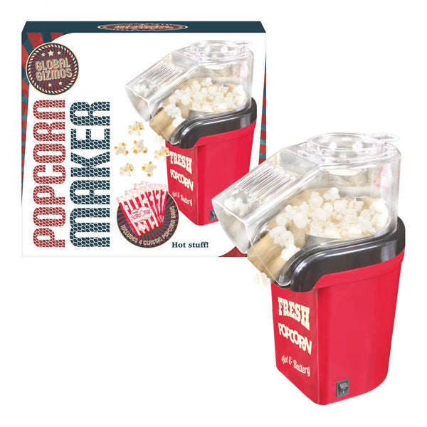 Global Gizmos | Party Popcorn Maker - Includes 4 Popcorn Bags - Choice Stores