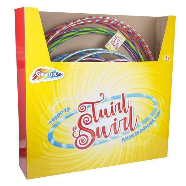 Grafix Twirl Swirl Hula Hoop | Assorted - Choice Stores