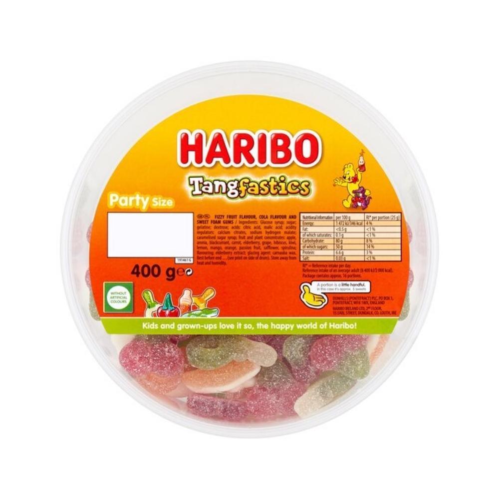 Haribo Tangfastics Party Drum | 400g - Choice Stores