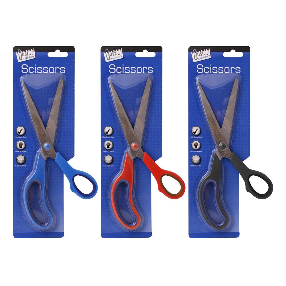 Just Stationery 10" MultiPurpose Scissors | Versatile Cutting Tool - Choice Stores