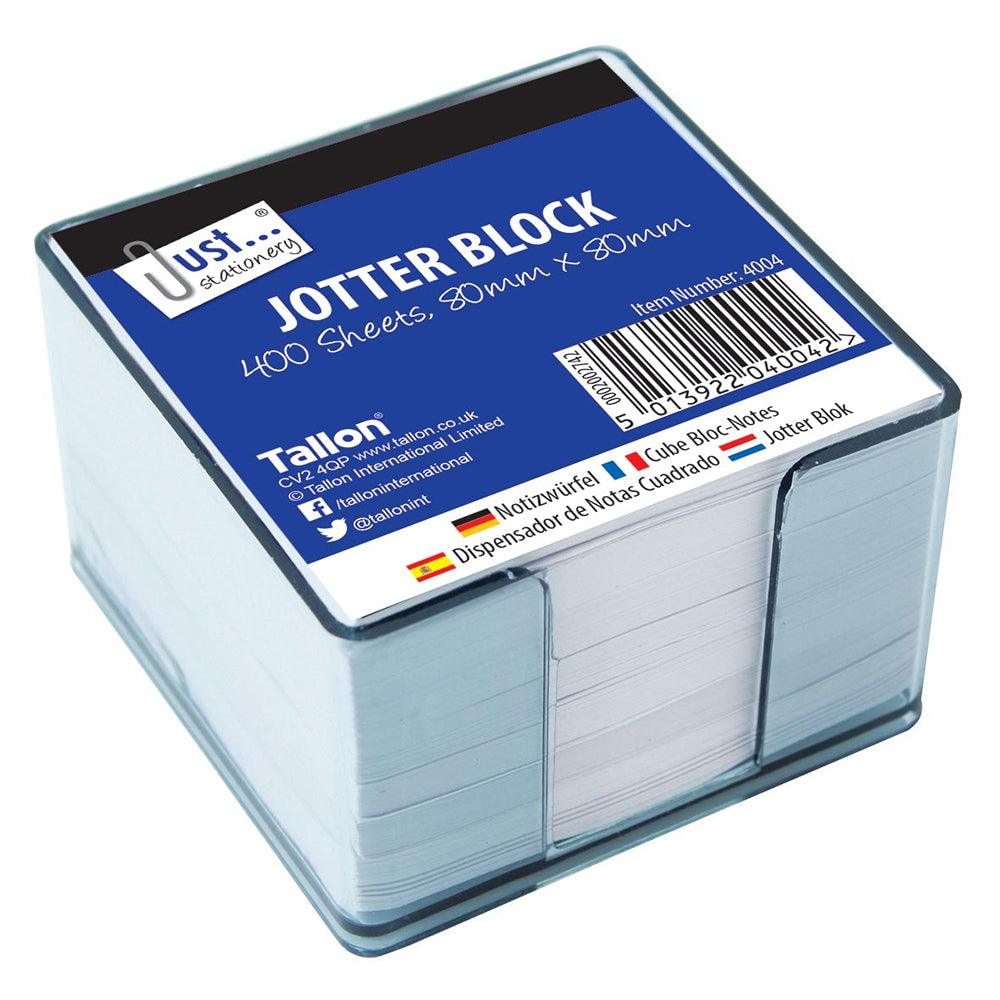 Just Stationery Jotter Block 80x80mm | 400 Sheets - Choice Stores