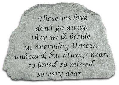 Kay Berry Those We Love Memorial Stone - Choice Stores