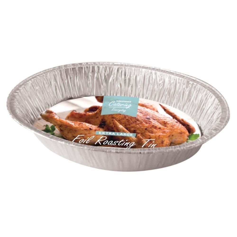 Kingfisher Catering Extra Large Foil Roasting Tin | 55cm - Choice Stores