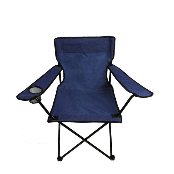 Lifestyle Living Folding Camping Chair | Blue | Cup Holder | Holds Up To 120kg - Choice Stores