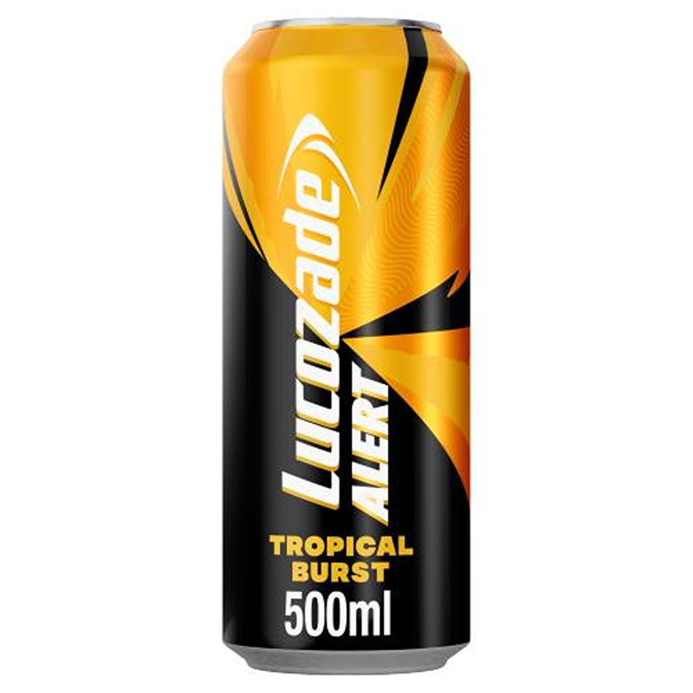 Lucozade Alert Tropical Burst Drink Can | 500 ml - Choice Stores