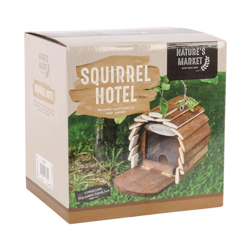 Nature's Market Wooden Squirrel Feeder - Choice Stores