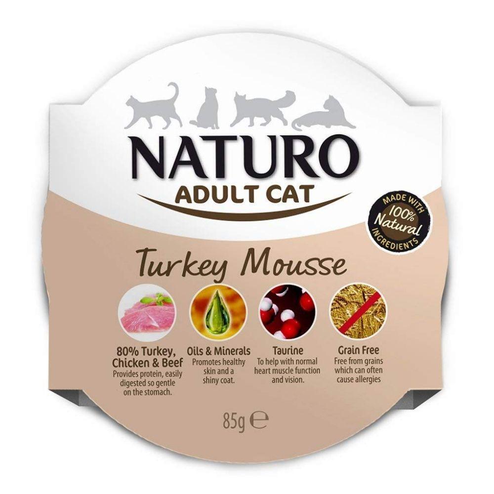 NATURO Turkey Mousse Adult Cat | 85g - Choice Stores