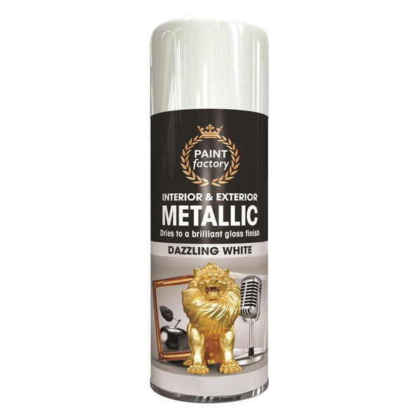 Paint Factory Interior & Exterior Metallic Spray Paint | 400ml - Choice Stores