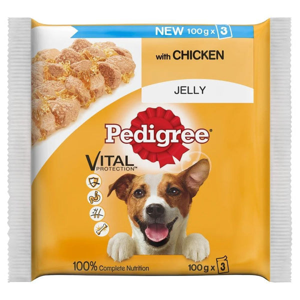 Pedigree Adult Wet Dog Food Pouches Chicken in Gravy | Pack of 3 - Choice Stores