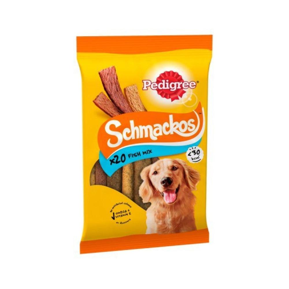Pedigree Schmackos Fish Mix Dog Treats | Pack of 20 - Choice Stores