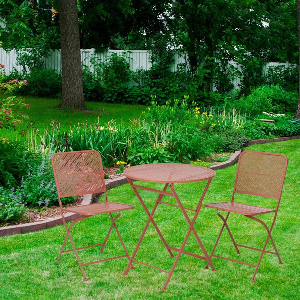 Small metal hotsell bistro set