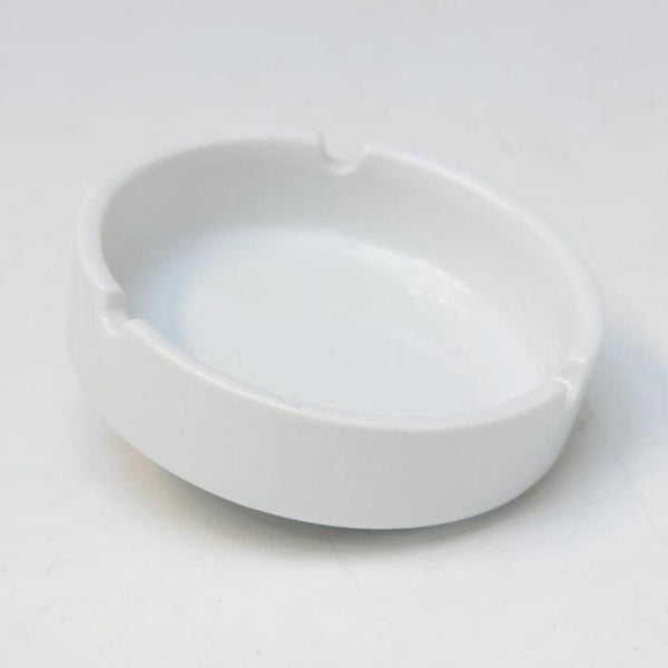 Porcelain Ashtray | Ø 10cm | White - Choice Stores