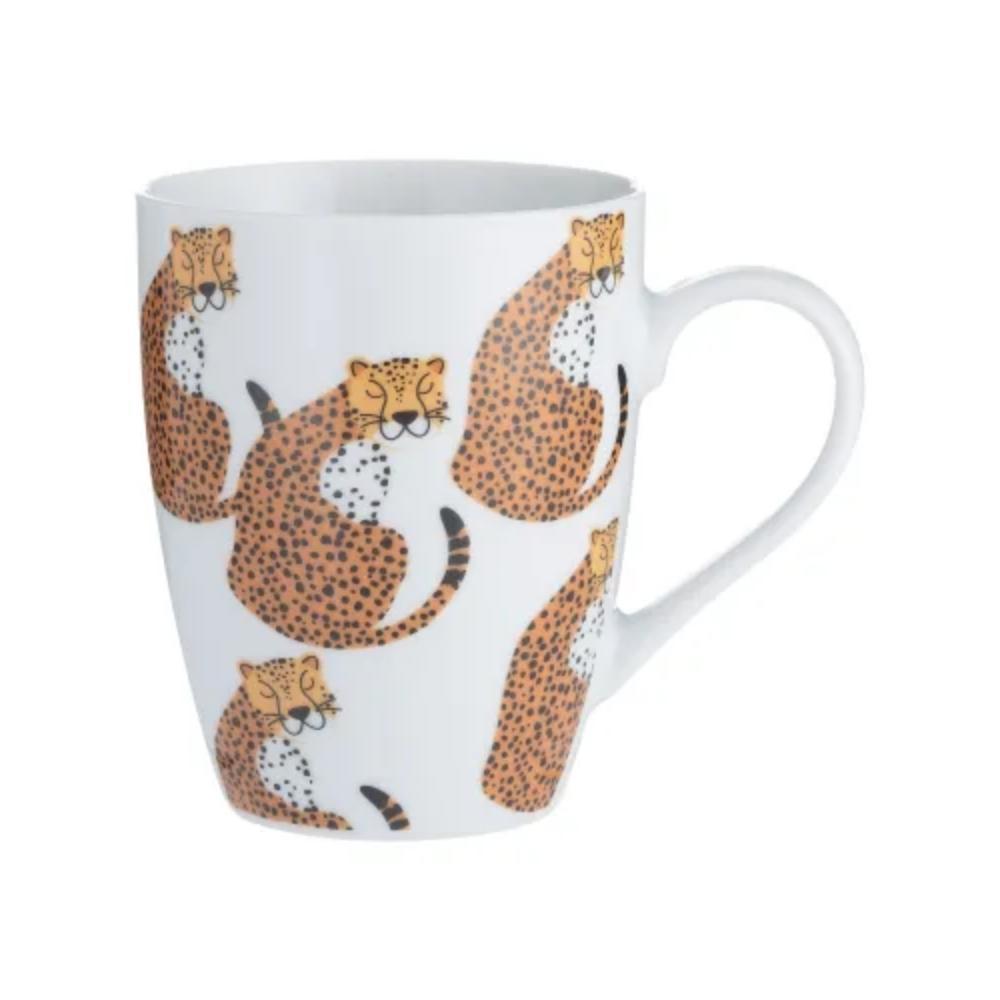 Price & Kensington Cheetah Fine China Mug | 380ml - Choice Stores