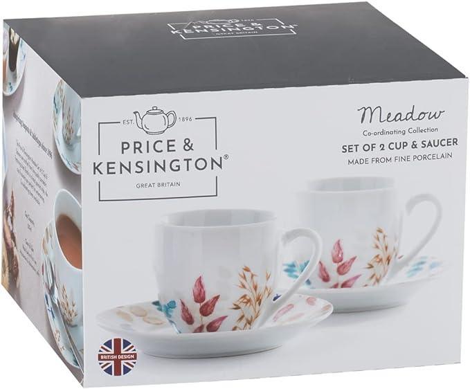 Price & Kensington Medow Cup & Saucer Set | Set of 2 - Choice Stores