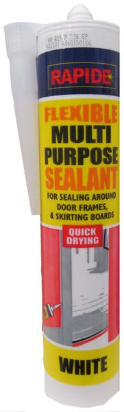 Rapide Flexible Multi-Purpose Sealant | White | 280ml - Choice Stores